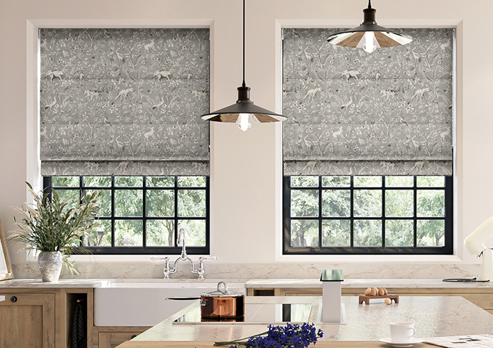 Rajah, Ash - Roman Blind - Image 3